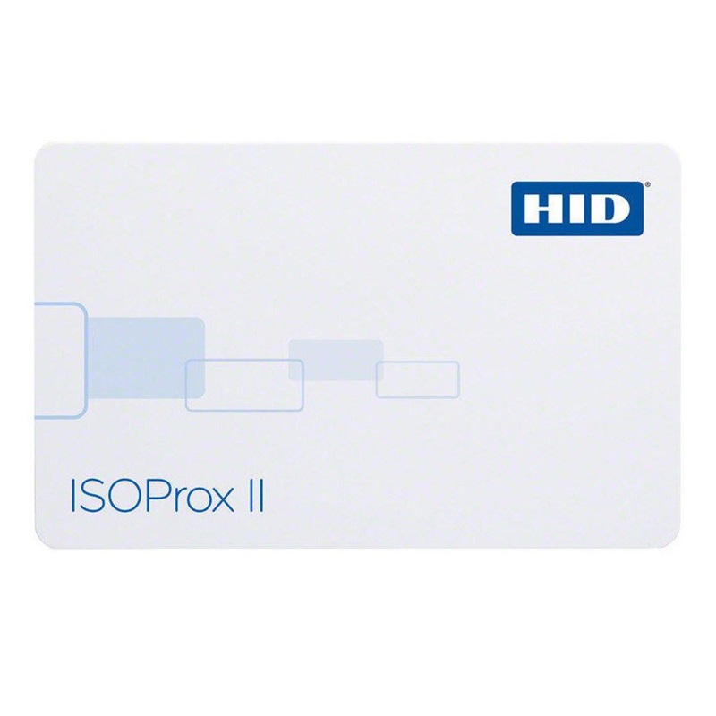 Picture of Blank white cards HID™ 1586 LGGMN ISOPROX II RFID Composite Cards Proximity. 70102192